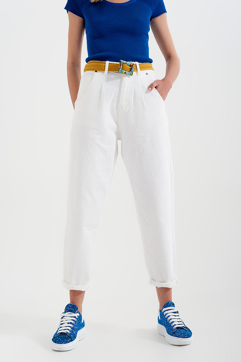 High Rise Mom Jeans