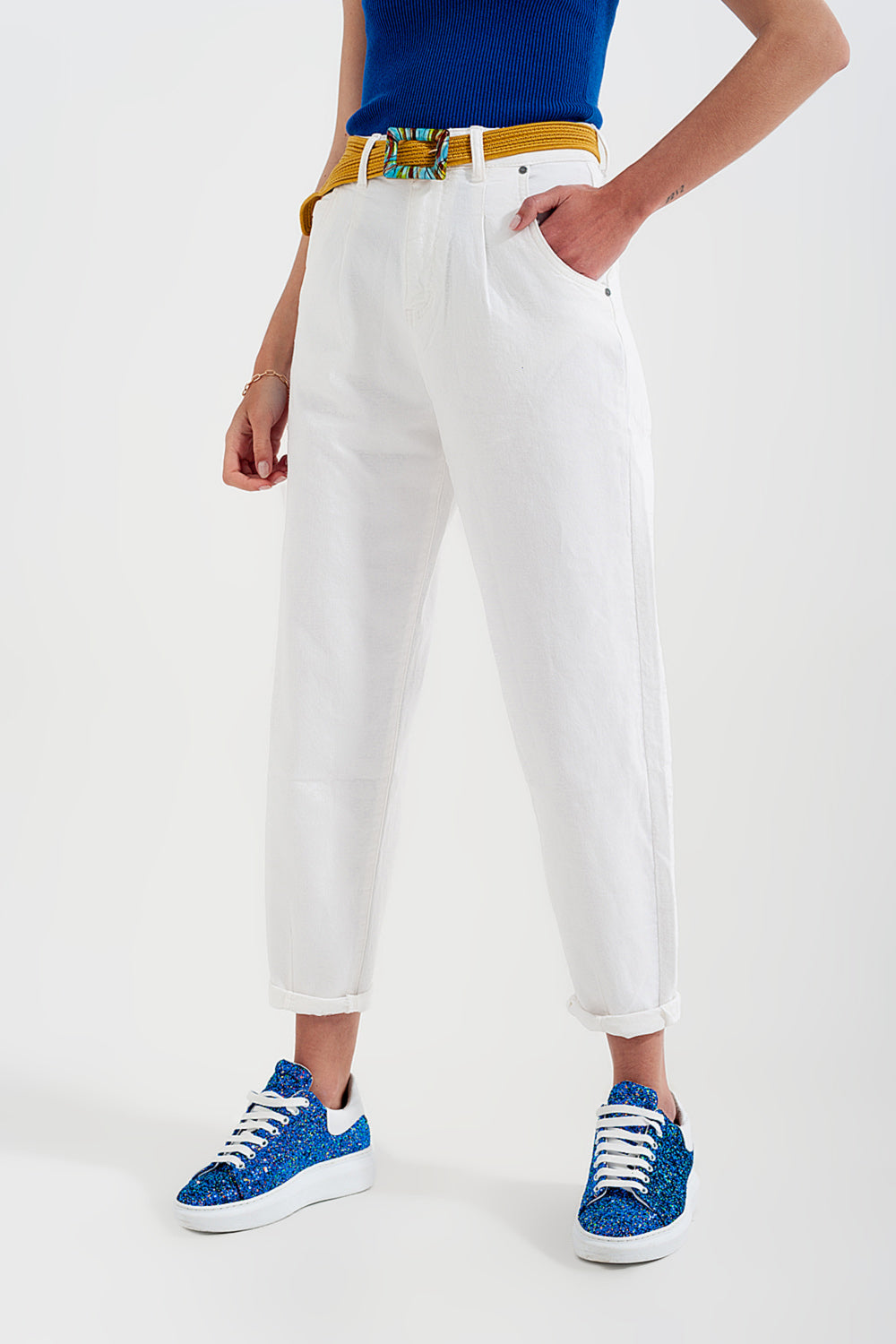 High Rise Mom Jeans