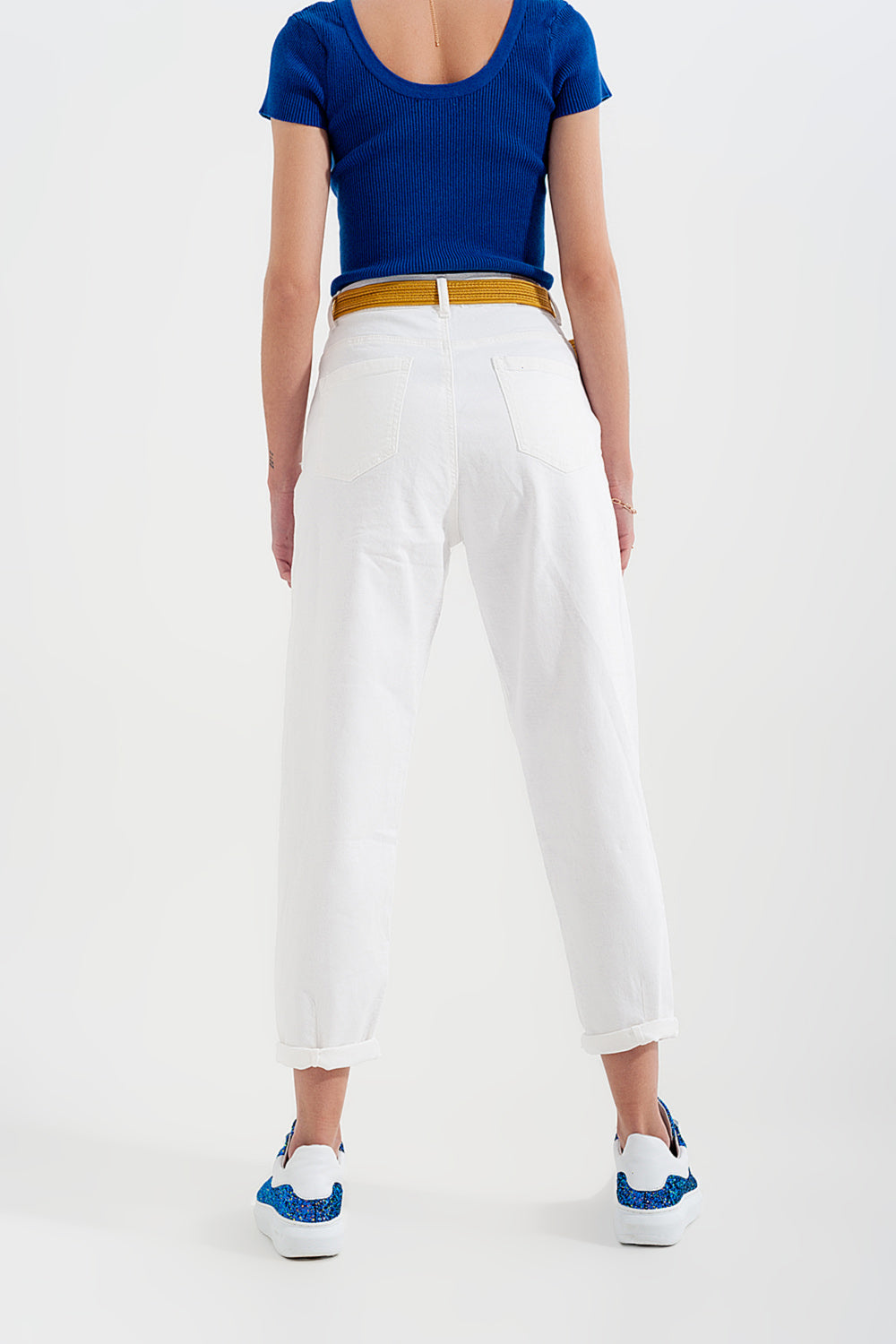 High Rise Mom Jeans