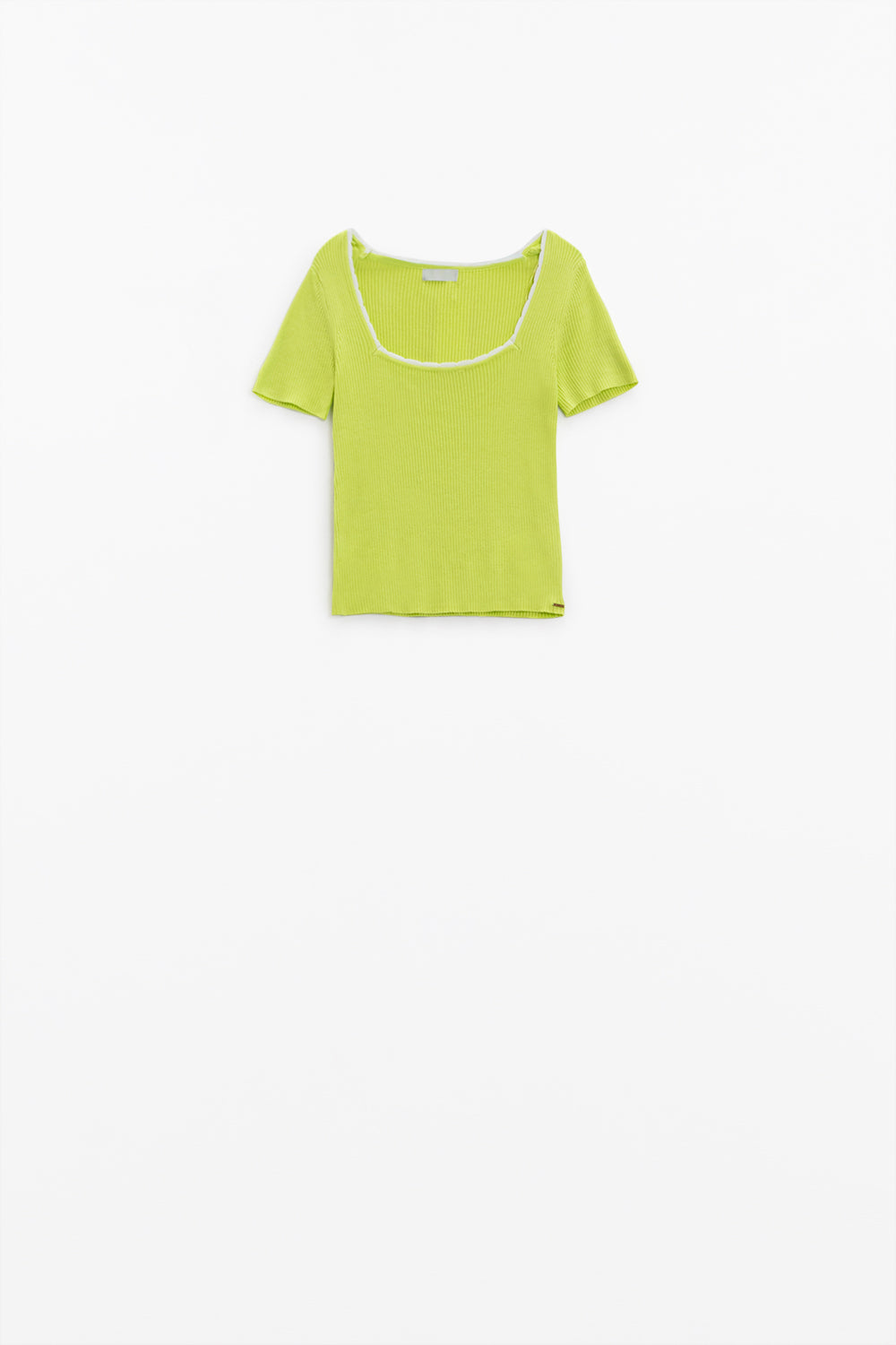 Knitted Lime Green Sweater