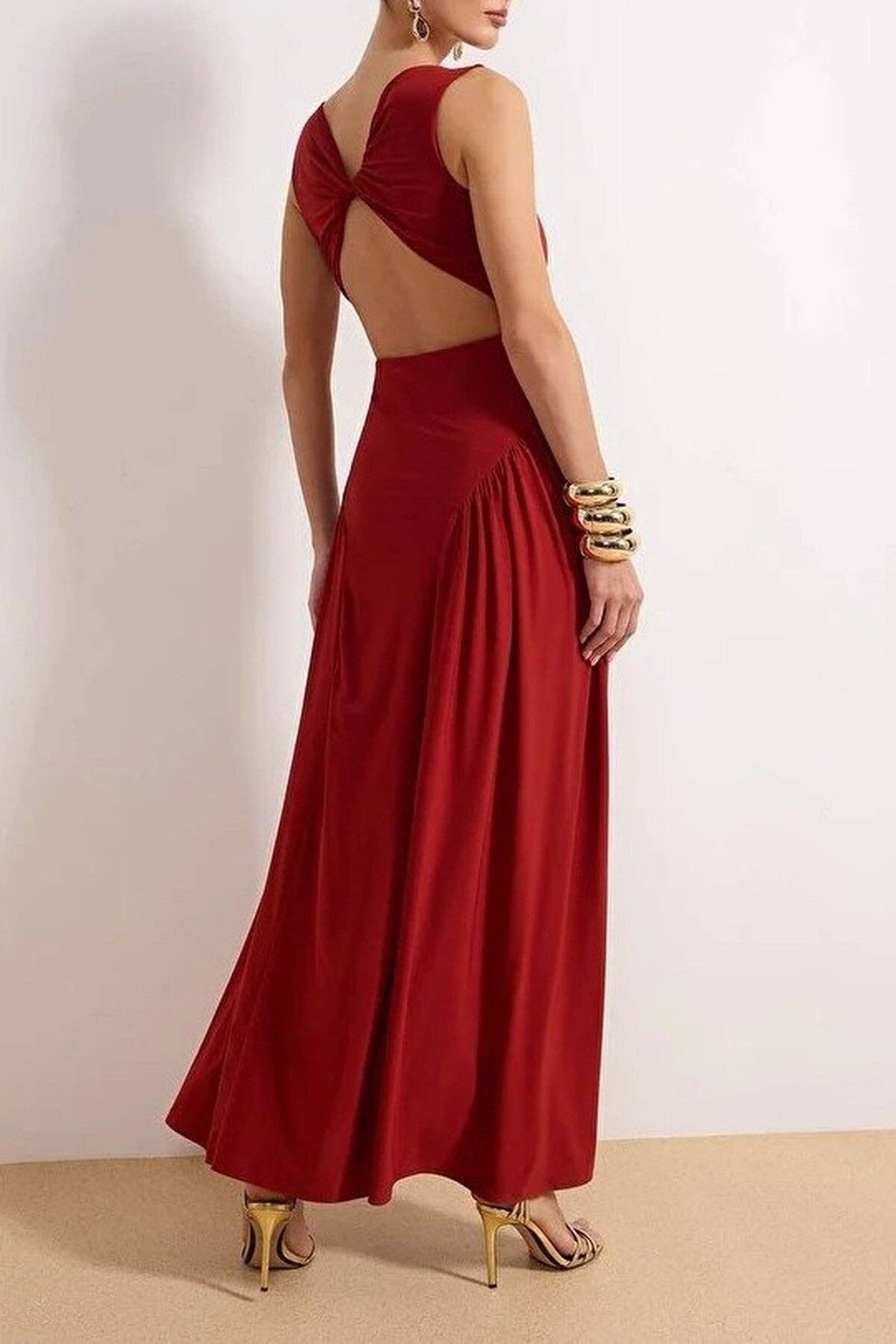 Wovcor Evening Dress in Red