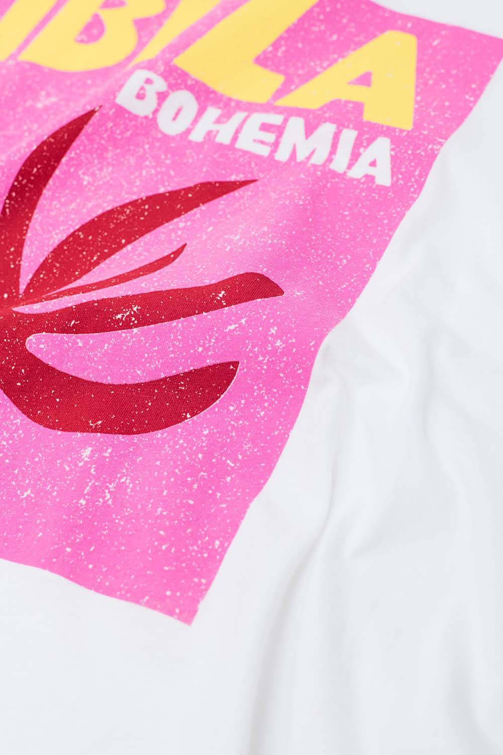 White Ibiza Bohemia Relaxed T-Shirt