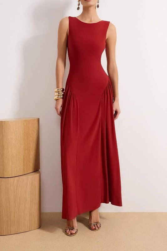 Wovcor Evening Dress in Red