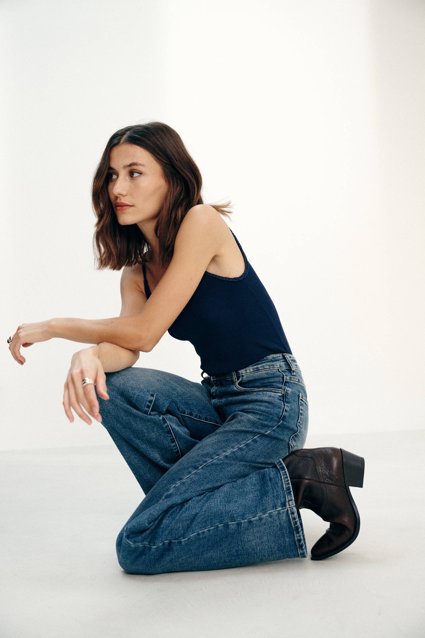 Women's straight relaxed jeans "Émilie" - ANA & LUCY: Denim