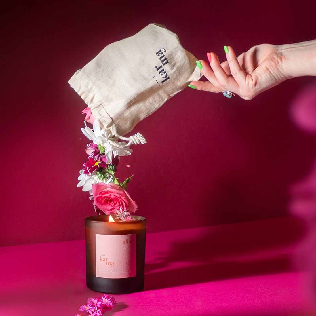 Alba balancing candle