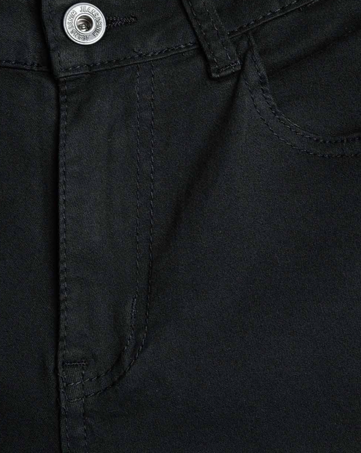 Straight Trousers in black