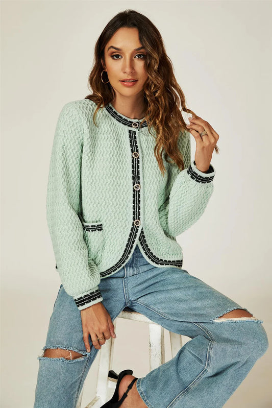 Cardigan in Green