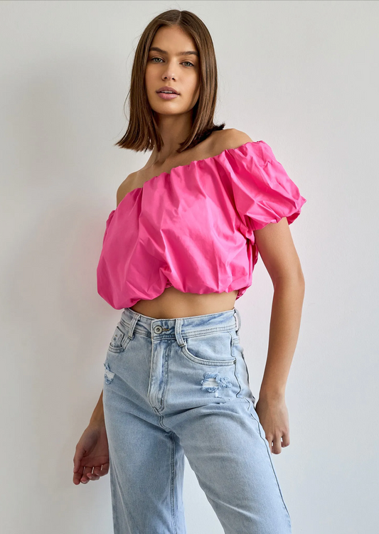 Bandeau Top in Pink