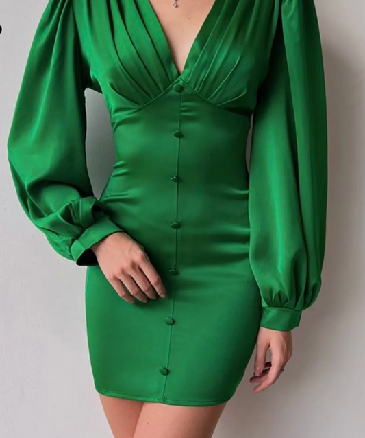 Mini Dress in Green